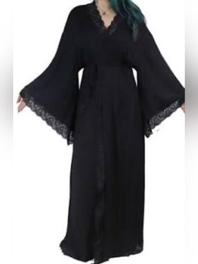 Foxblood Bathory Dressing Robe.
